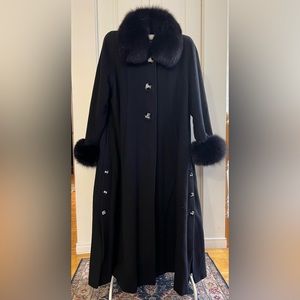 Vintage Maxi Cashmere/Wool Coat